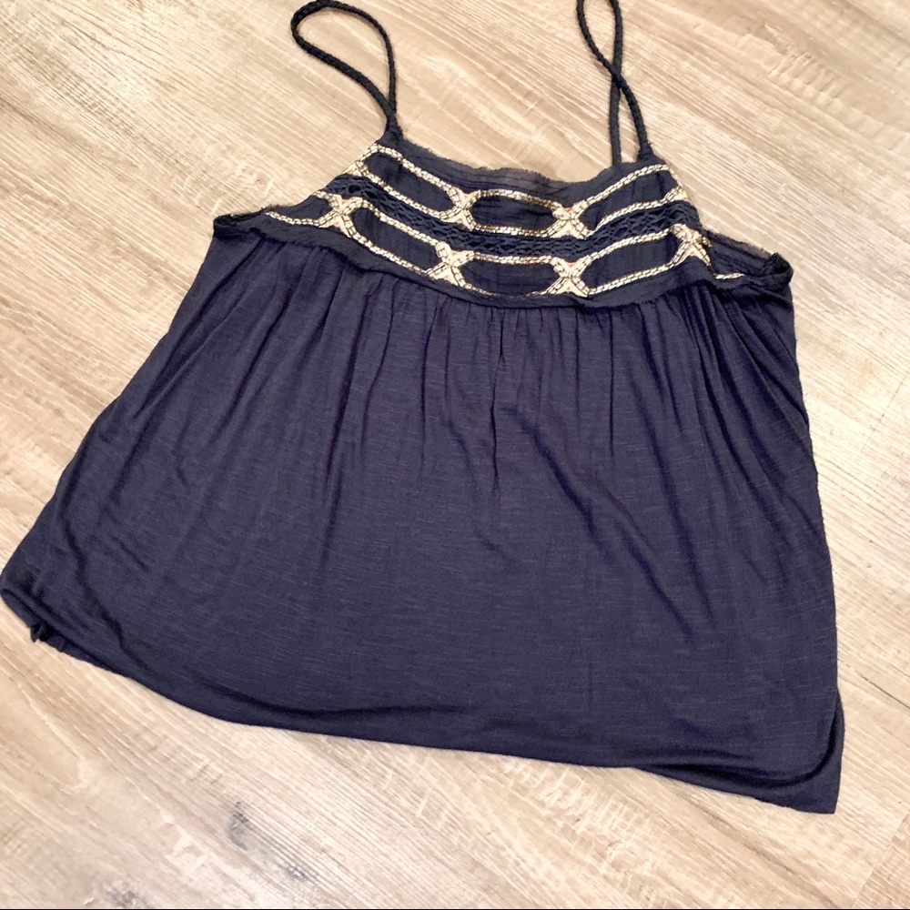 American Eagle blue fashion tank top